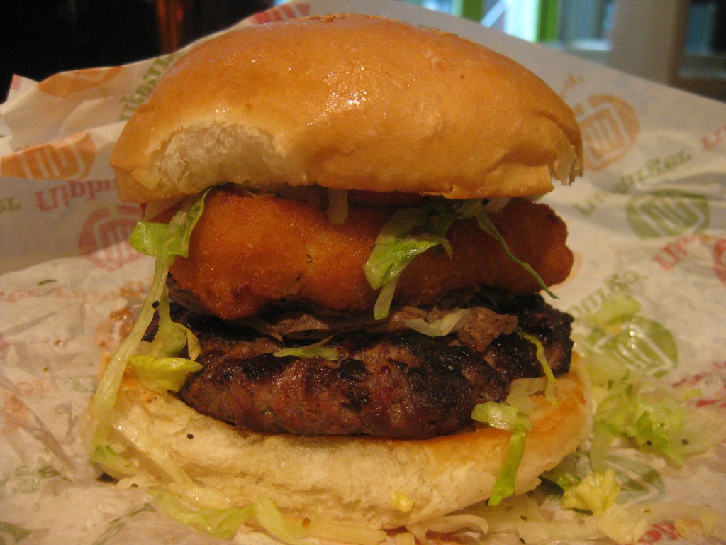 Mac 'n' Cheese Burger from Flip Burger: $8 with $1 going to FEED Nova Scotia