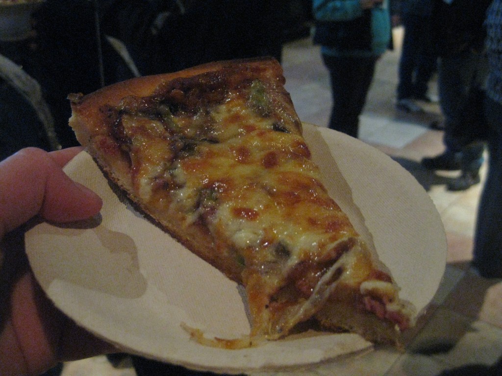 A slice from Sam's Trenton.