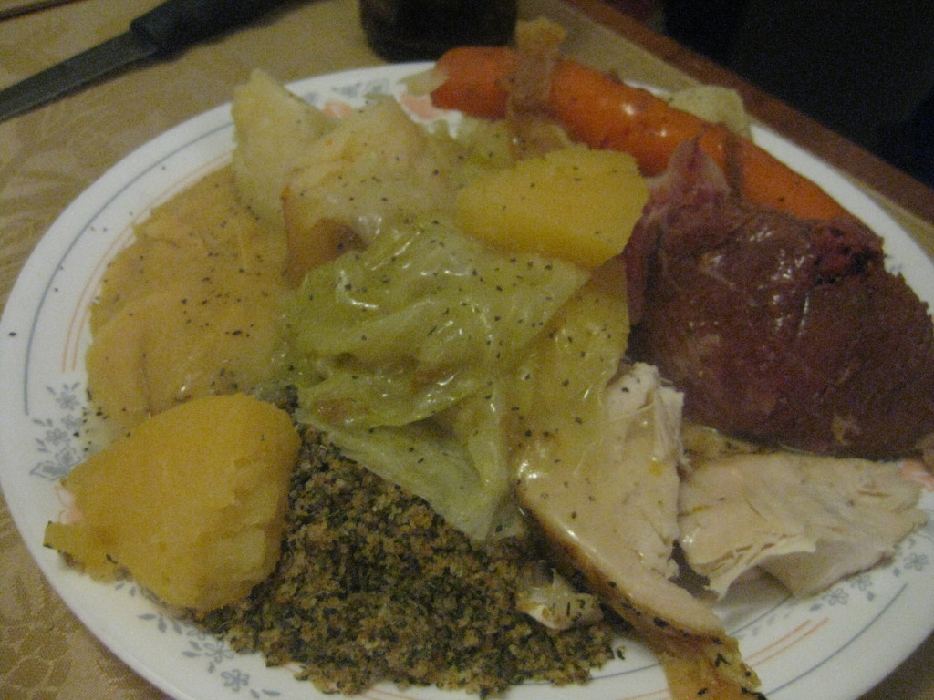 newfoundland foods - jiggs dinner