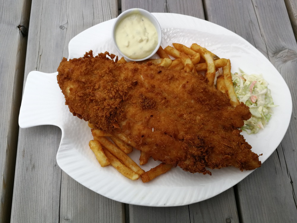 Fisherman's Cove: Wharf Wraps Fish 'n Chips