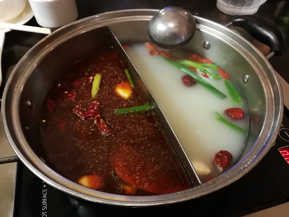 hot pot at Happy Veal