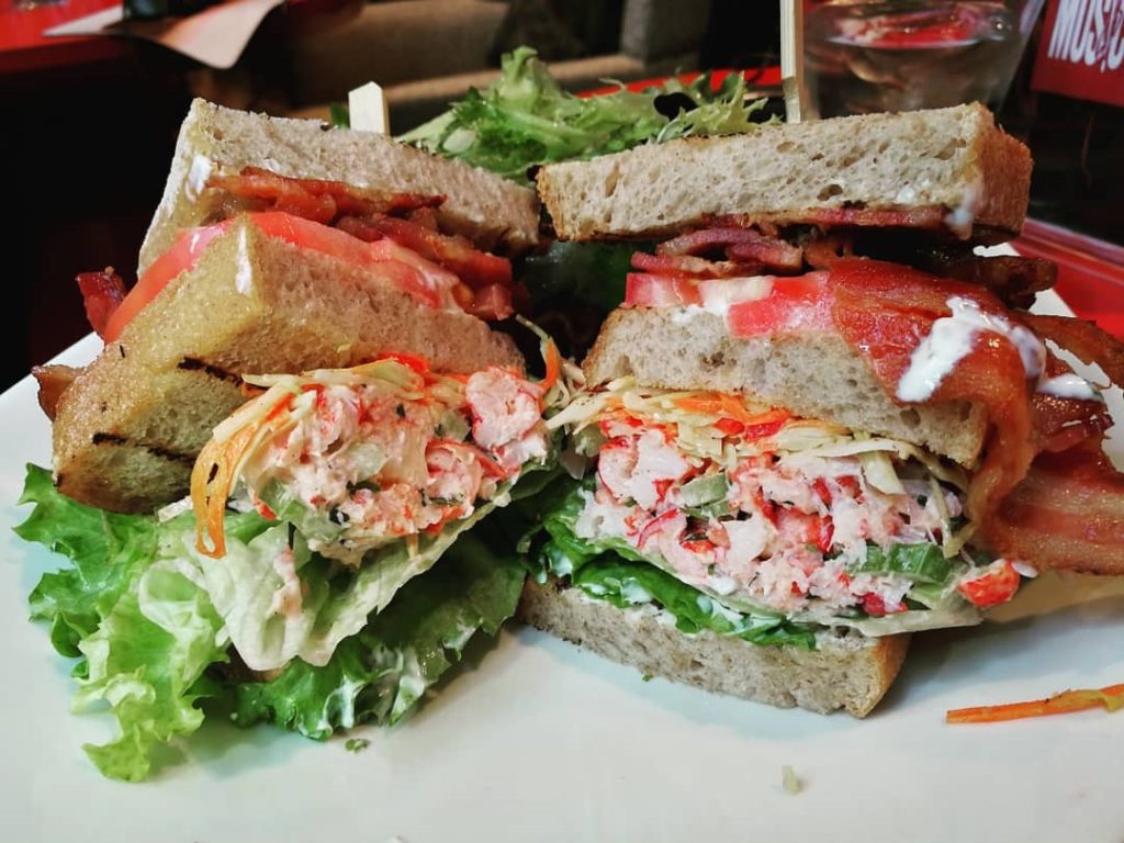 Harbourstone Lobster Clubhouse Sandwich