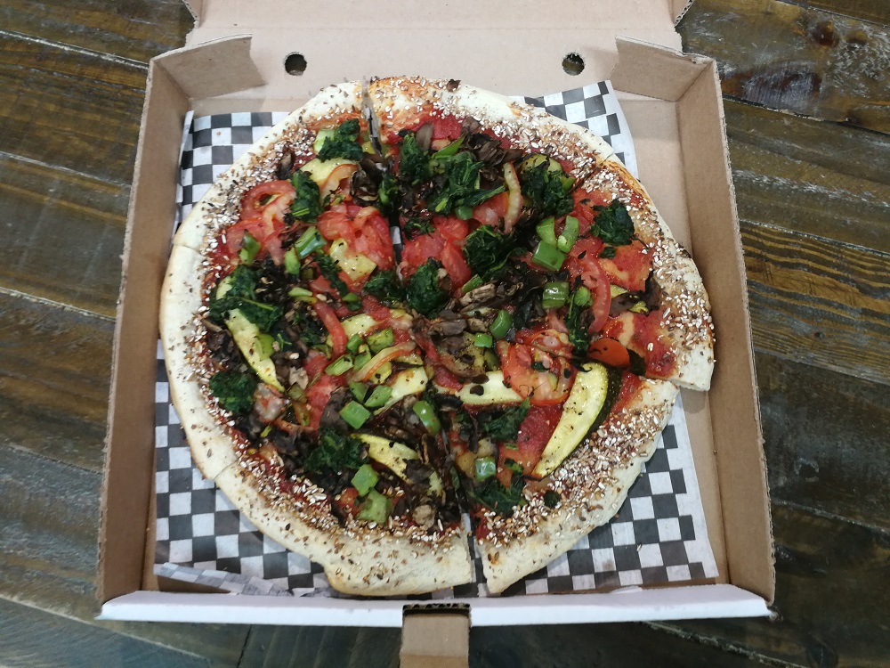 On The Wedge's vegan pizza