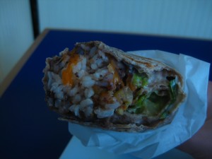 Burritos at Dee Dee’s Ice Cream