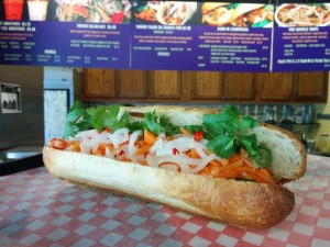 Sandwich Showcase: Pork Meatball Banh Mi from Indochine