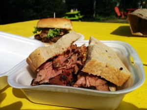 Sandwich Showcase: Smoked Meat at White Sails Bakery