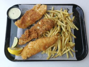 Fish ‘n Chips at Katch Seafood
