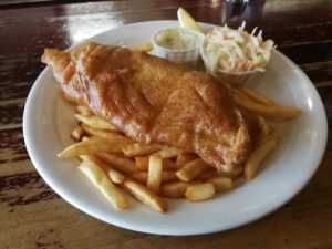 Fish and Chips at the Resolutes Club